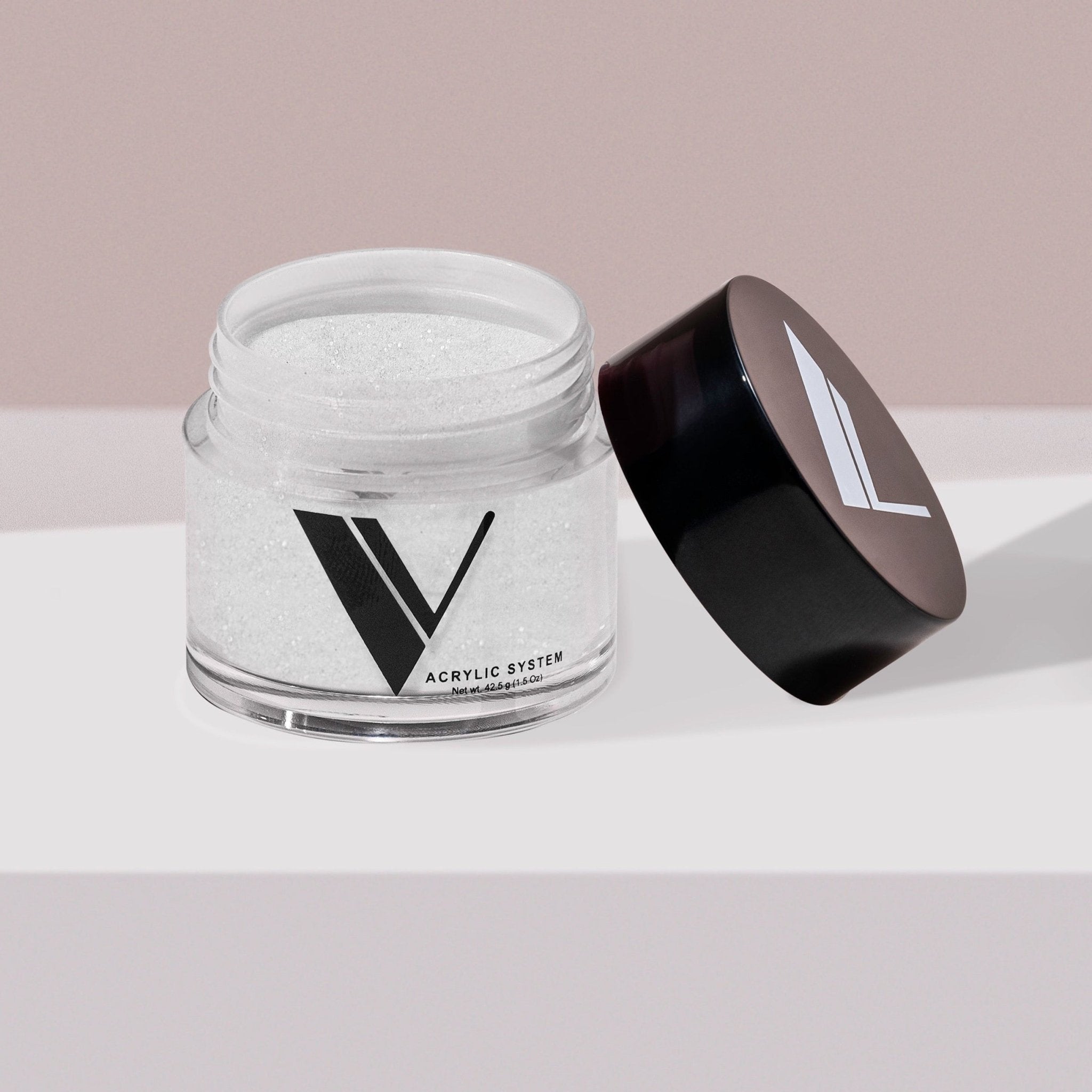 V Beauty Pure Acrylic System Cover Powder Luxe White 43g