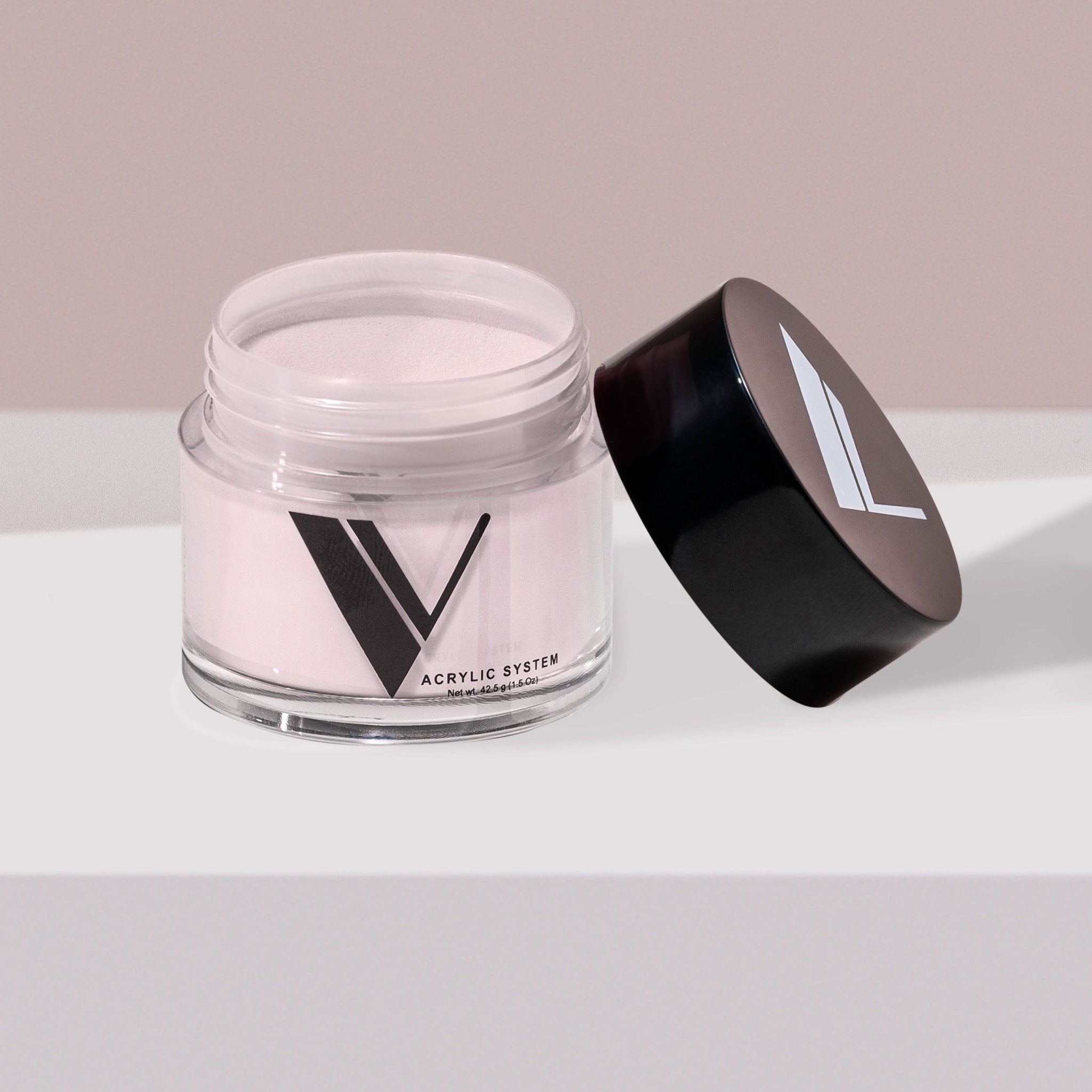 V Beauty Pure Acrylic System Cover Powder Platinum Silk 43g