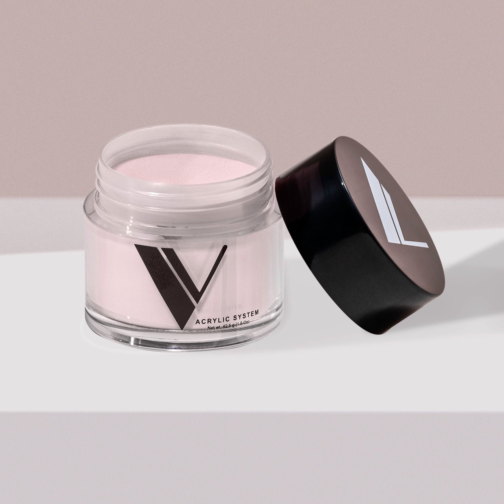 V Beauty Pure Acrylic System Cover Powder Prettiest Pink 43g
