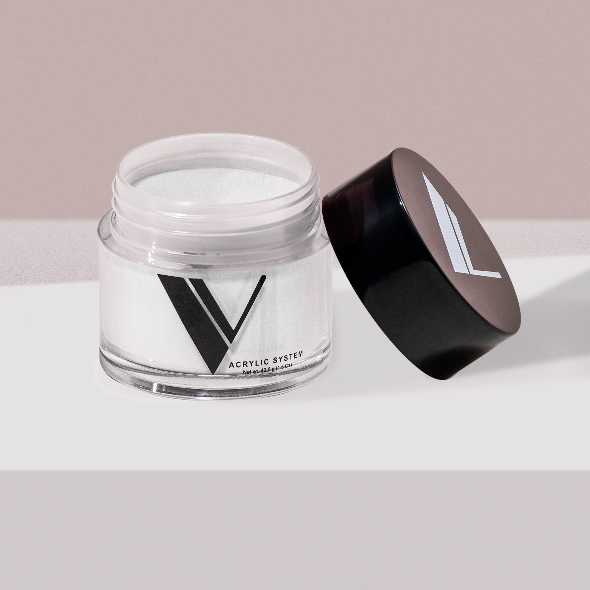 V Beauty Pure Acrylic System Cover Powder Super White 43g