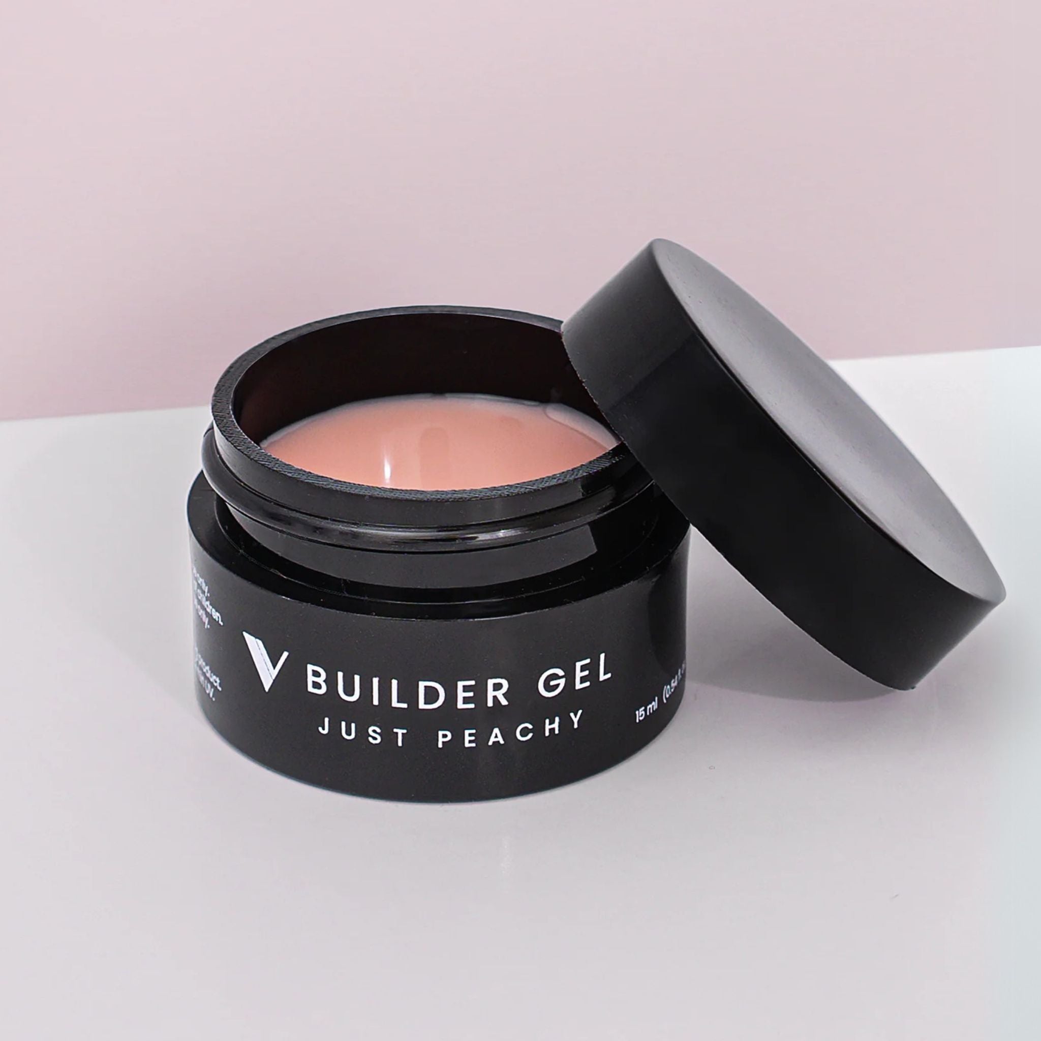 V Beauty Pure Builder Hard Gel Just Peachy 15ml