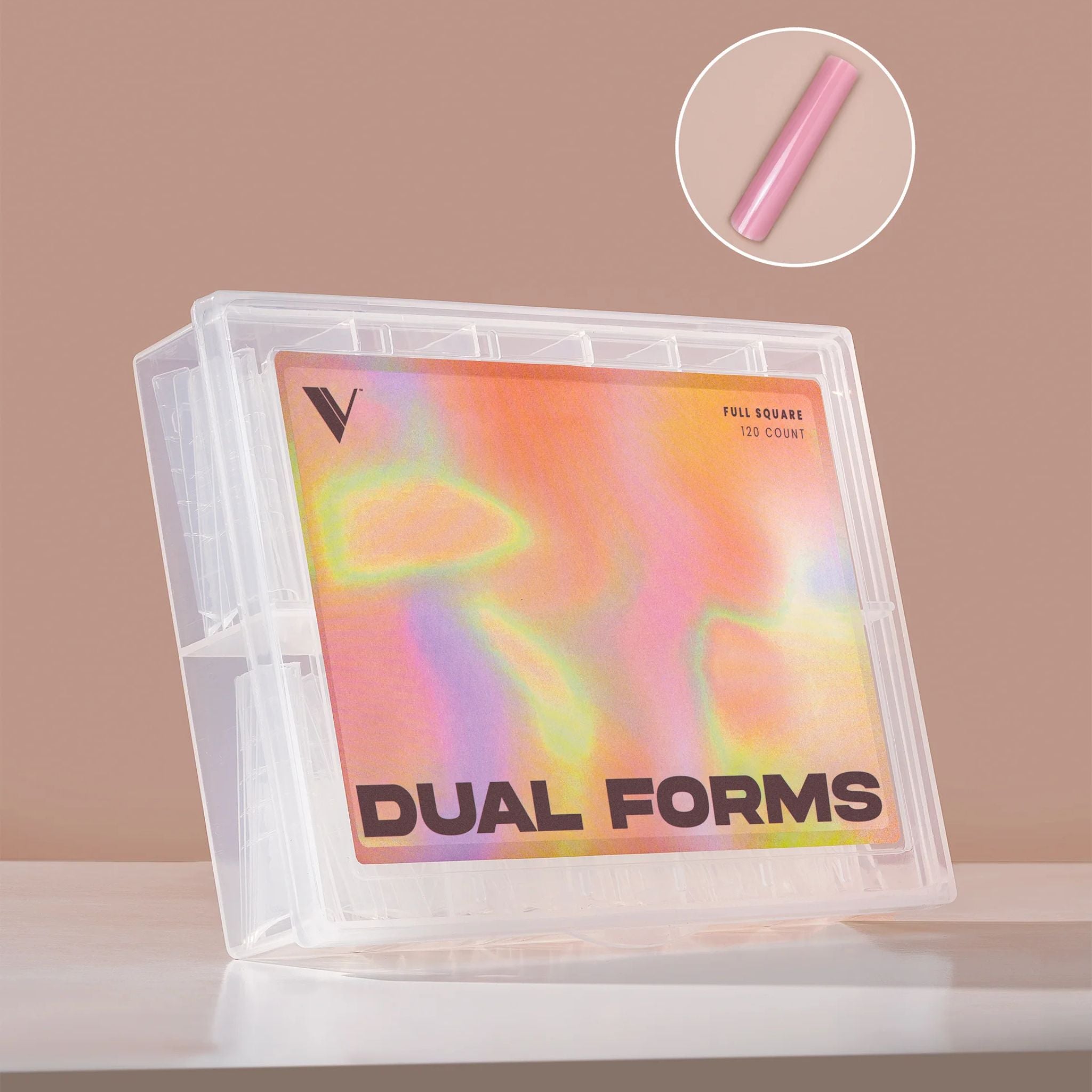 V Beauty Pure Dual Nail Forms Full Square