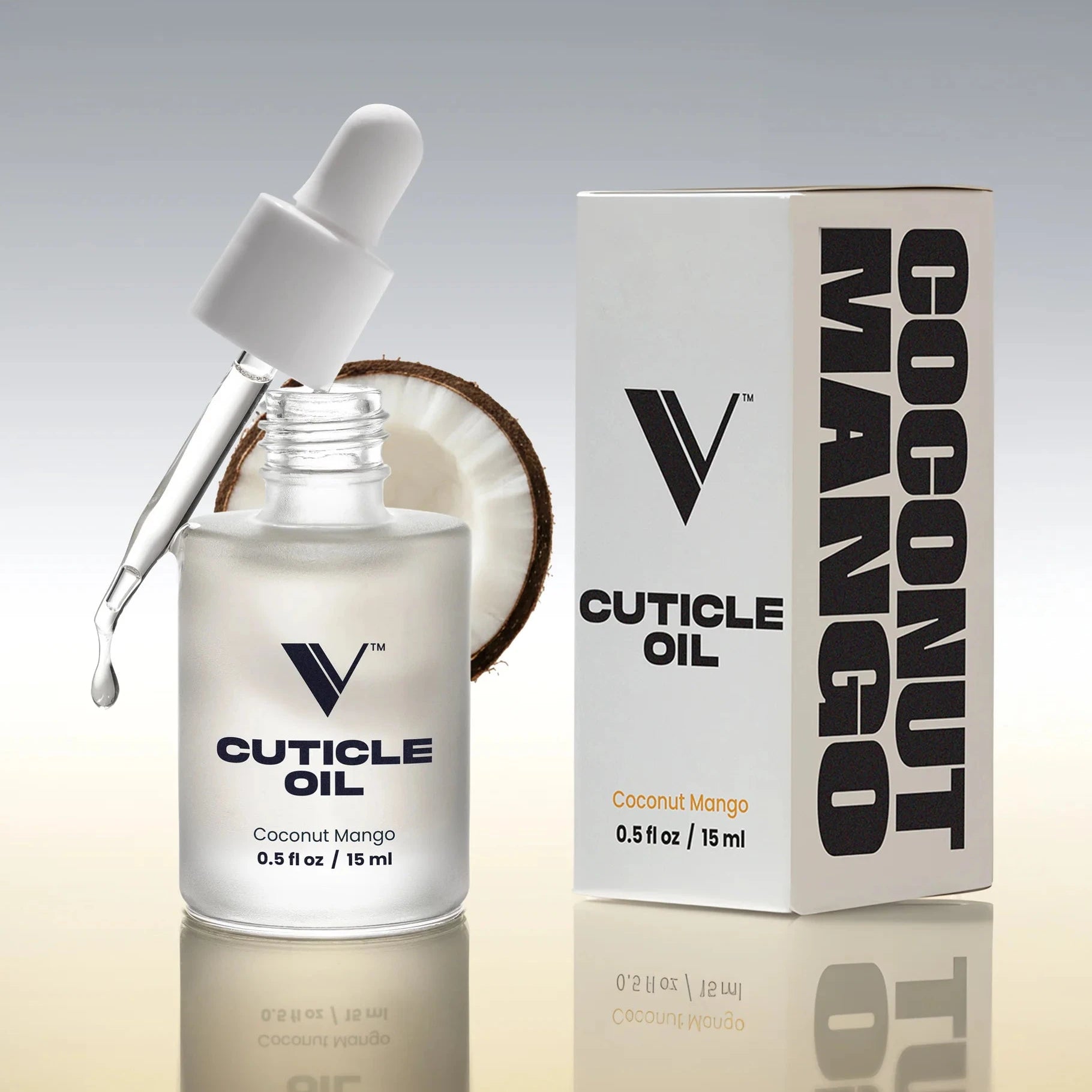V Beauty Pure Cuticle Oil - Coconut Mango 15ml