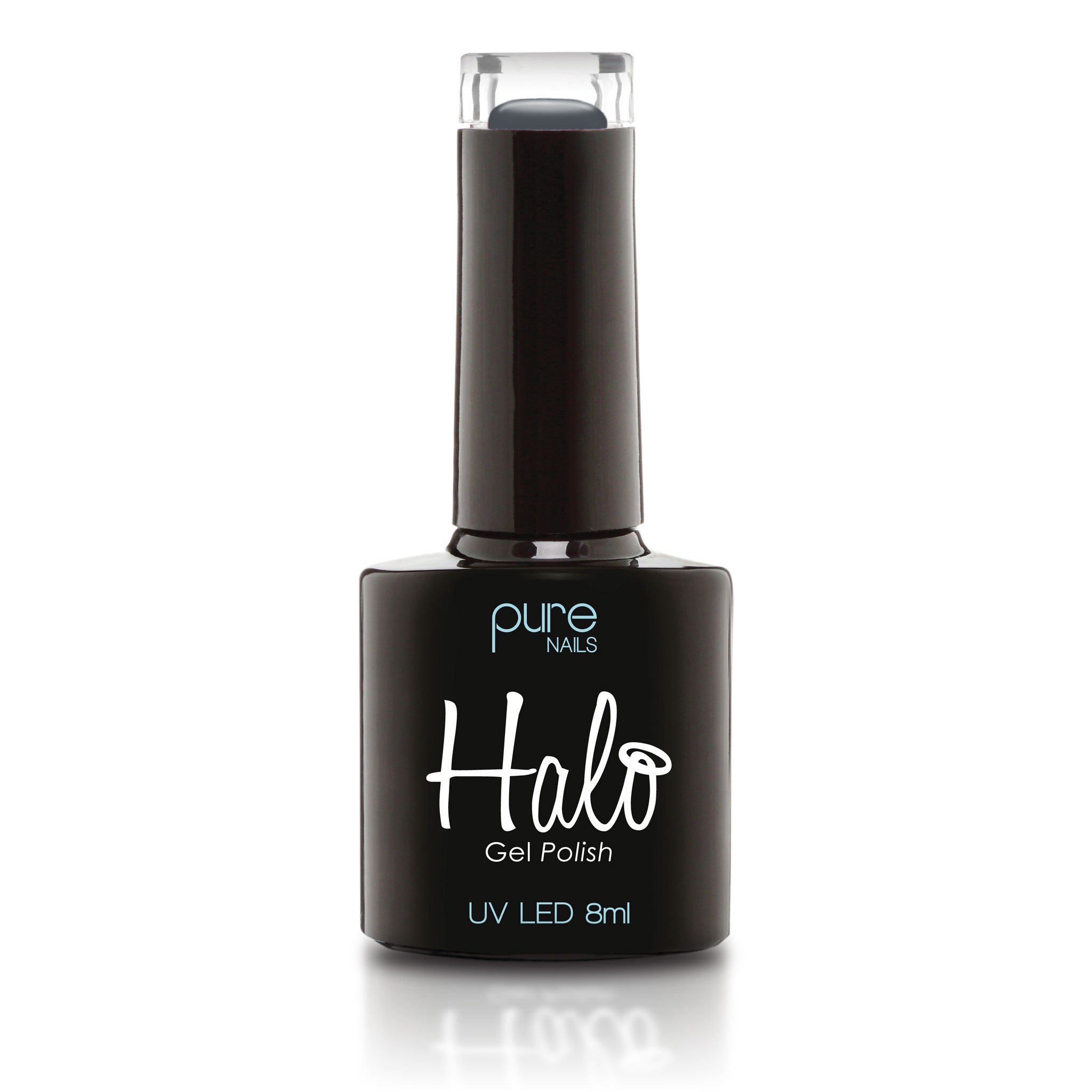 Halo Gel Polish 8ml Charcoal Grey
