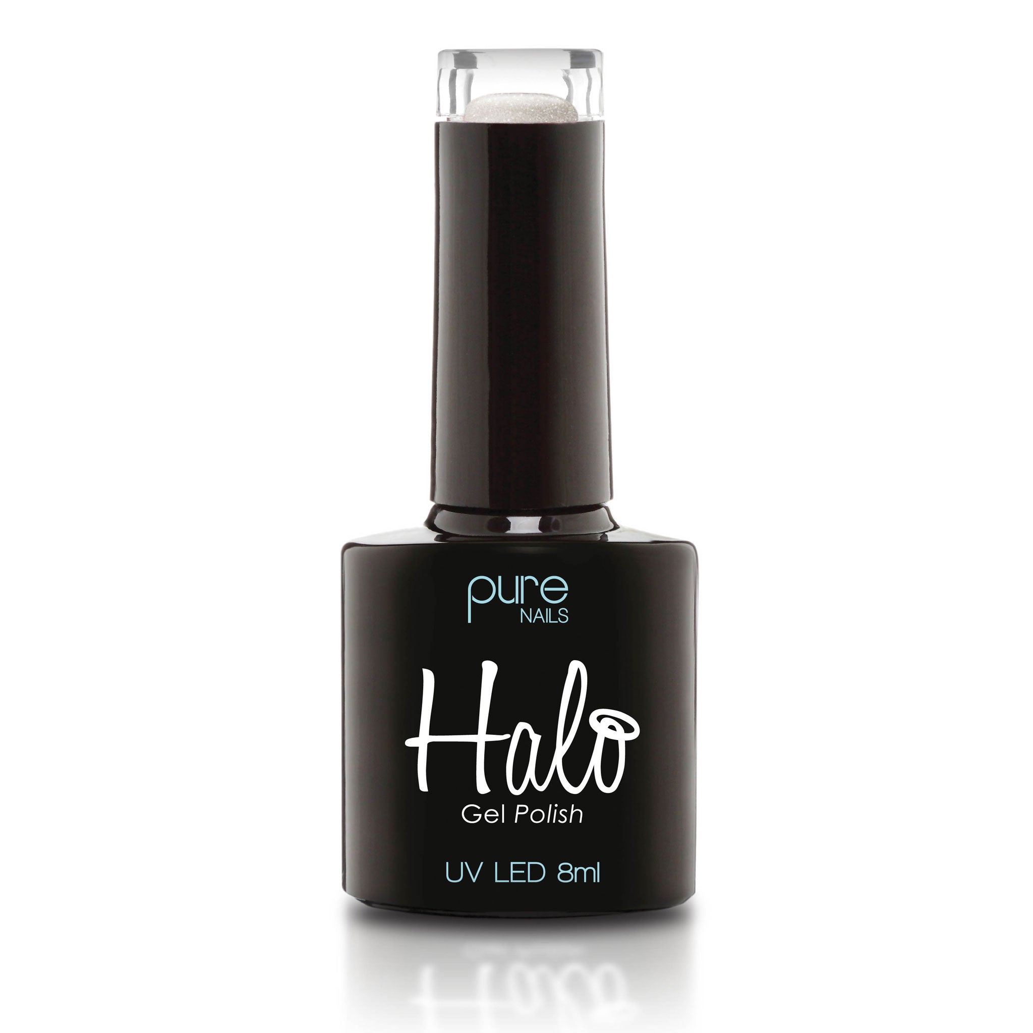 Halo Gel Polish 8ml White Gold Sparkle